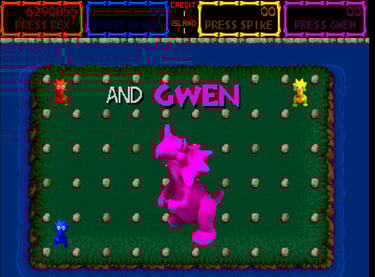 Trog Arcade - Gwen the Dino