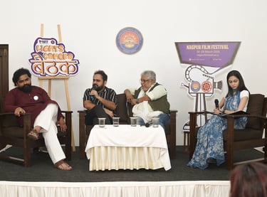 Sudipto Sen ji @sudipto_sen (Film Director, Screenwriter & National Award Winner), Nikhil ji @nikhil