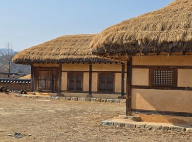 Building view at Hahoe Village