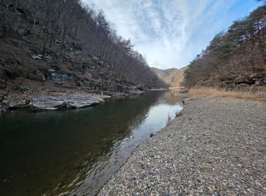 Bangucheon Stream landscape view