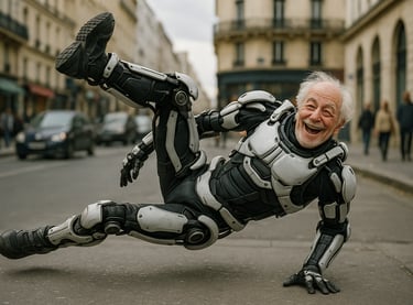 Exosquelette, illustration Journée mondiale de l'ostéoporose