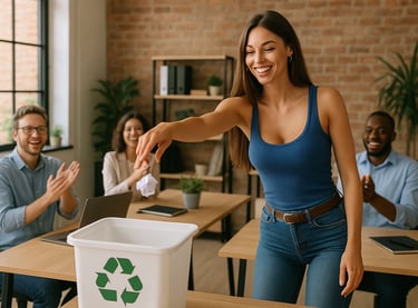 Photo Illustration journée mondiale sans papier