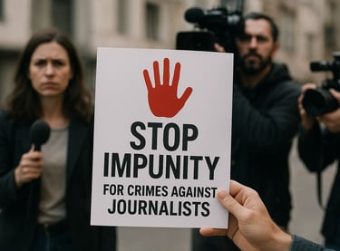 Journée internationale de la fin de l’impunité pour les crimes commis contre des journalistes