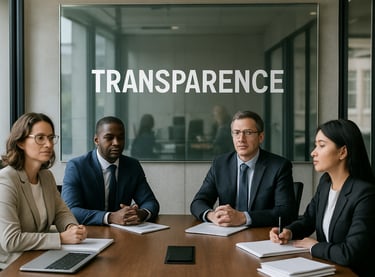 "Transparence" Illustration Journée mondiale de la probité