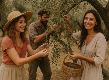 Récolte des olives - Journée mondiale de l’olivier