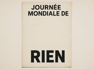 Journee mondiale du rien du tout