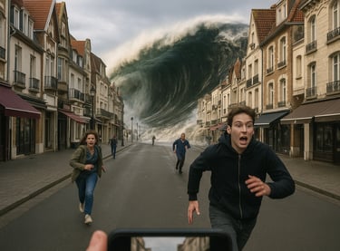 Illustration pour la journée mondiale de sensibilisation aux tsunamis