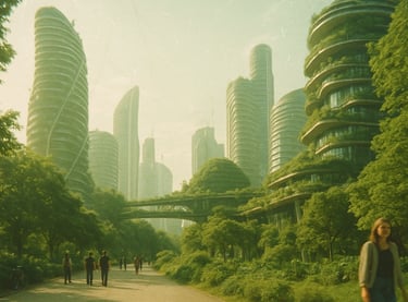 Ville autonome du futur pour la semaine européenne du développement durable.