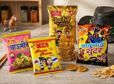 Kids Snacks Packaging Pouch