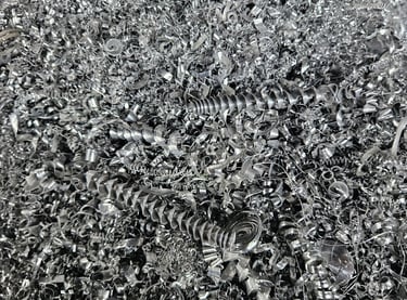 Rebaba de aluminio para fundición industrial en Querétaro