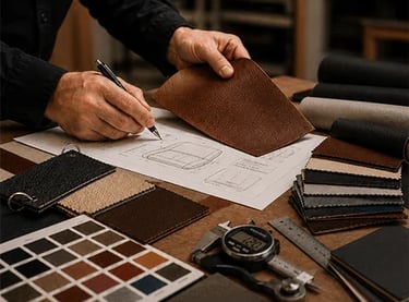 SY Leather Design — Leather Samples