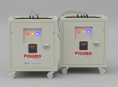 Isolation transformer for electrical safety noise reduction and equipment protection