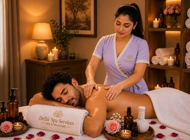 Female Therapist Home Massage in Connaught Place