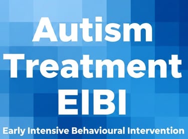 Autism Treatment Early Intensive Behavioural Intervention EIBI thumbnail blue squares background