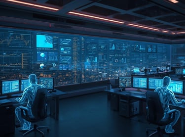 AI agents providing continuous 24/7 monitoring of business operations and systems