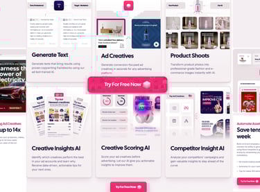 a website page with a bunch of different types of advertisement contents