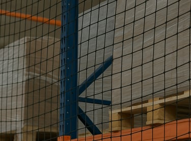 Malla de seguridad para almacen