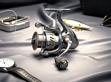 molinete-shimano-pesca-tucunaré-prata-com-dourado-imagem gerada por ia