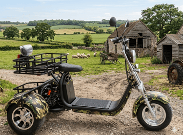 scooter électrique 3Roues.com en zones rurales