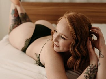 a woman in a black braille braille braille braille braille bra