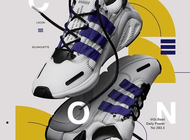Sneaker graphic design project