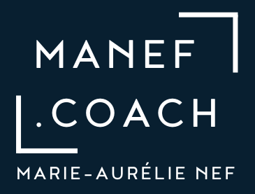 Logo for manef.coach, Marie-Aurélie Nef