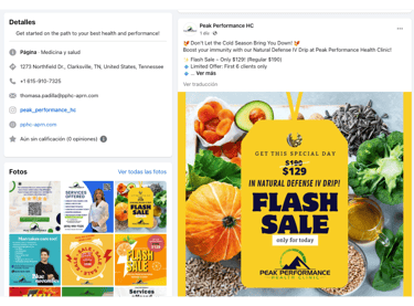 a facebook page with a yellow banner and a photo of a photo of a person