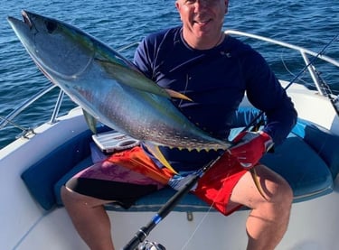 Deep sea fishing in Zanzibar – exciting fishing game experience with big catch in Indian Ocean, top Zanzibar activity 