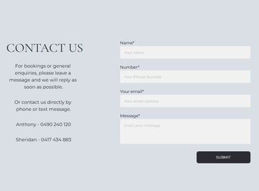 Contact form