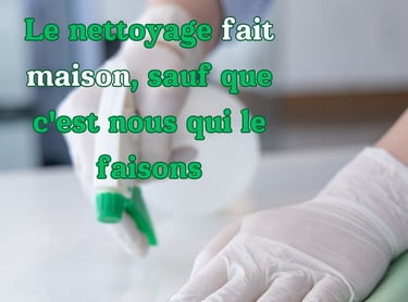 slogan entreprise de nettoyage a domicile