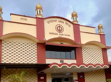 sikh gurdwara taiping front building