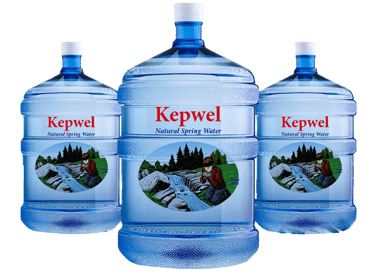 5 Gallon Bottles of Kepwel Spring Water