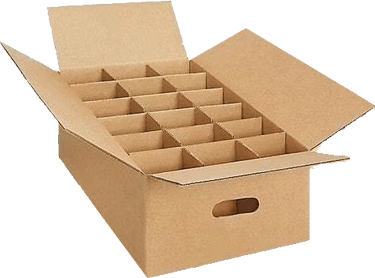 partition corrugated box