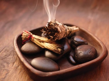 sauge pour purifier et nettoyer les bijoux ou lieux de vie