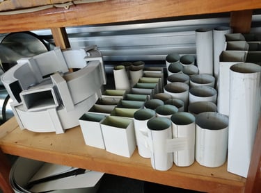 Curvas e bocais em aço