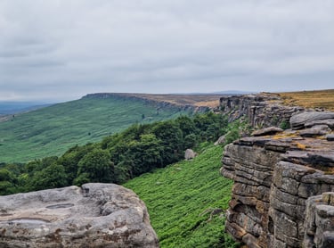 Stanage Edge in Peak District National Park