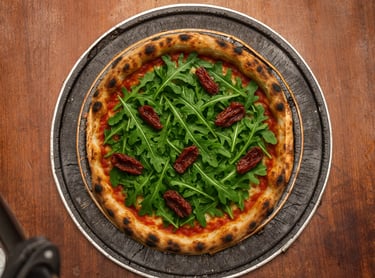 Pizzaria em Porto Alegre da Marquês Pizzaria com rúcula