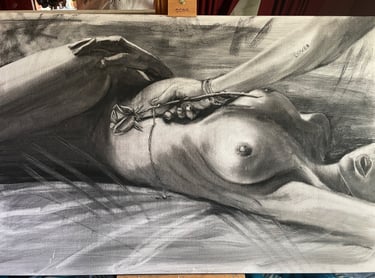 original art by cairns artist adam clancy