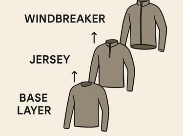 a diagram of a man's clothing and clothing