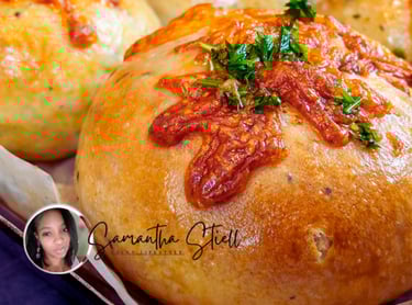 Cheesy Potato-Stuffed Rolls