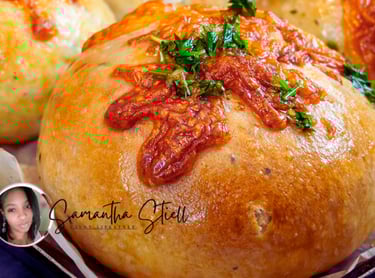 Cheesy Potato-Stuffed Rolls