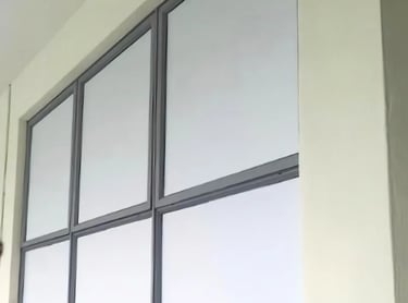 Pvc White Matt Film on windows