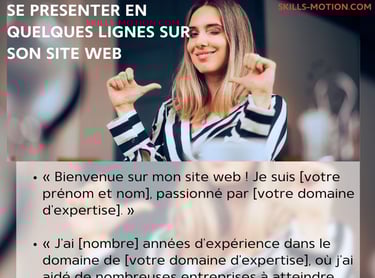 présentation personnelle exemple de texte de présentation de soi