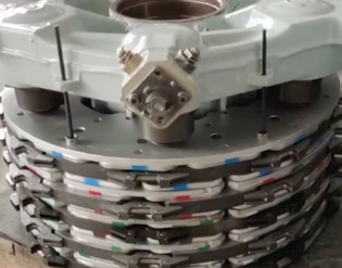 Aerospace engineer performing reverse engineering on aircraft structural parts