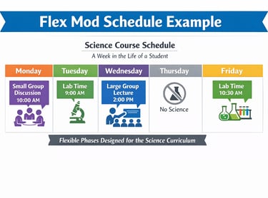 flex mod schedule example