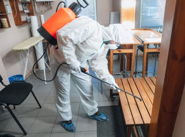 a man in a white suit and a man in a white suit and orange jacket