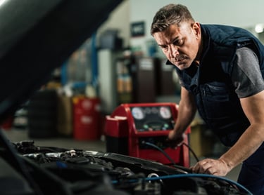 garage owners ai receptionist uk