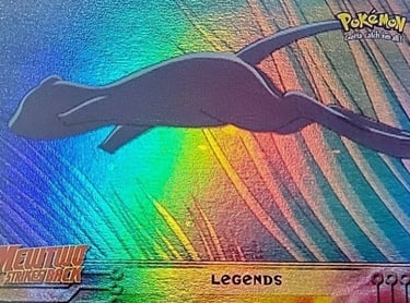 1 Legends Topps Pokémon The FIrst Movie rainbow foil