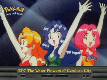 EP7 The Water Flowers of Cerulean City Topps Pokémon series 2 US