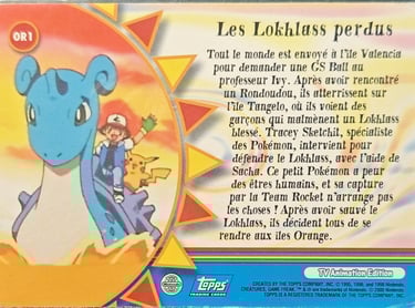 OR1 les Lokhlass perdus topps série 2